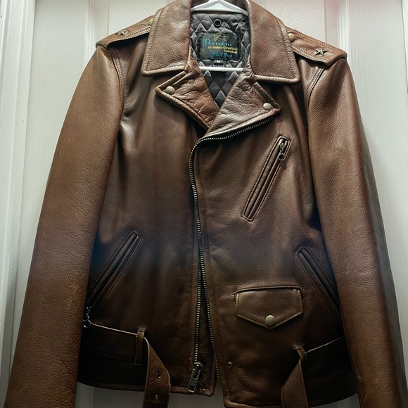 SCHOTT Perfecto 519 One Star Leather Biker Jacket - Picture 2 of 7